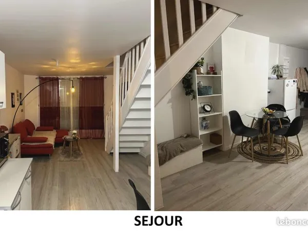 A VENDRE - Appartement DUPLEX T3 avec parkings privés , entrée privée et aire de détente privée