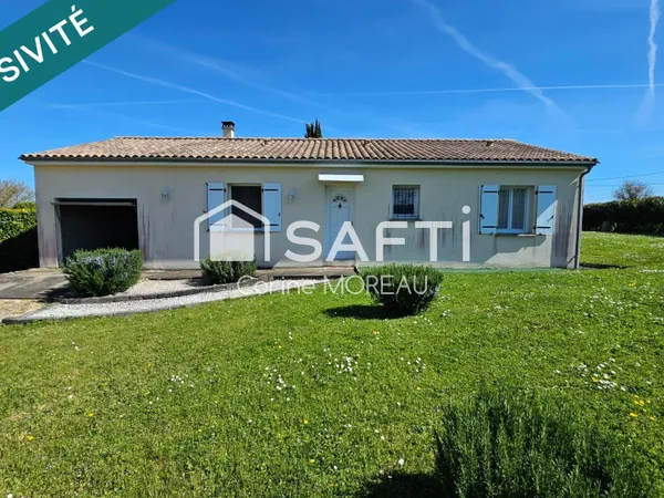 Belle maison individuelle de 88m² en campagne ,moustiquaires