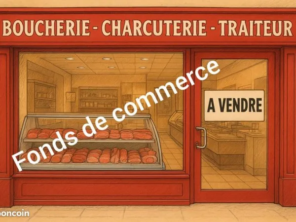 Fonds de commerce boucherie charcuterie traiteur