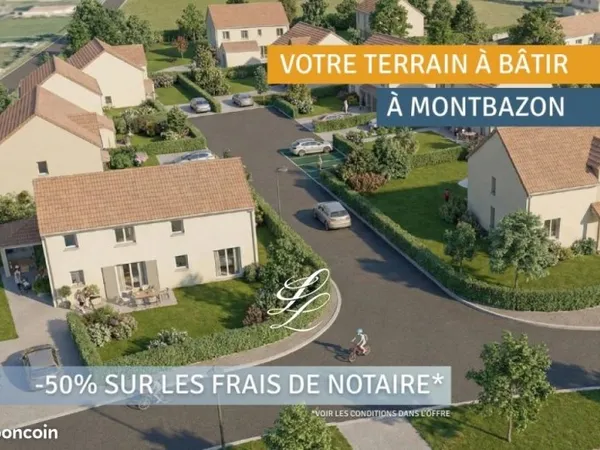 Terrain 601 m² Montbazon