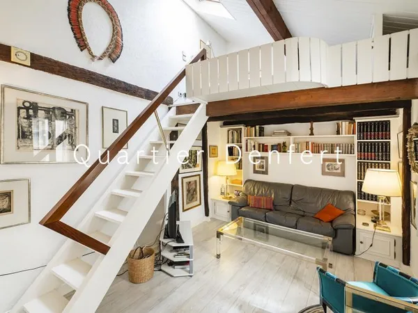 Duplex 45m² - Dernier étage sur cour - Rue de Bièvre, Paris 5e