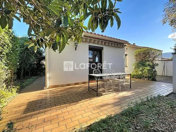 Maison de plain pied sur Argelès-sur-Mer