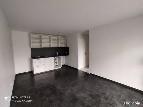 T2 lumineux en rez de jardin de 37m²