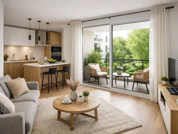Appartement 2 pièces 46 m²