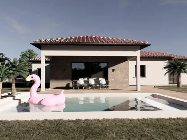 Terrain à bâtir de 725m²