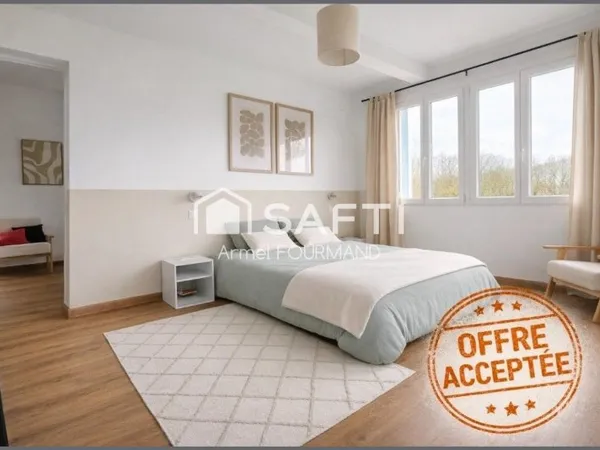Appartement type T2 vendu entièrement meublé