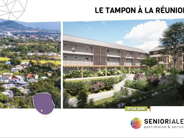 A Vendre Appartement T2 44,06 M2 avec varangue Le Tampon