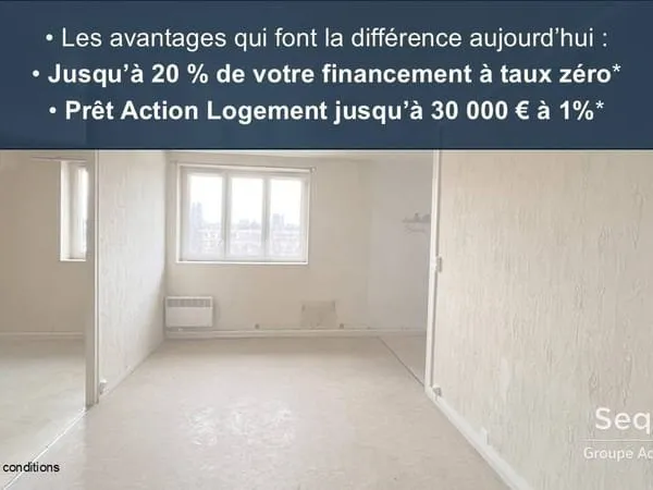 Appartement 2 pièces 39 m²