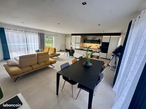 Maison contemporaine de plain-pied