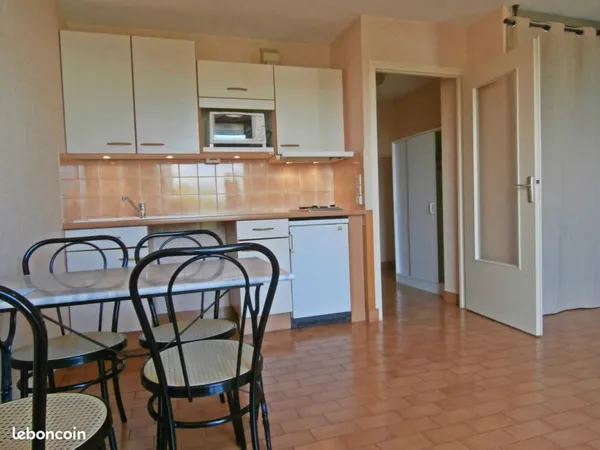 Grenoble studio équipé 30,5 m2 TBE à louer