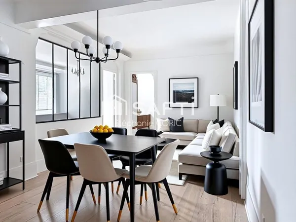 3 PIECES - CALME - LUMINEUX - FONCTIONNEL