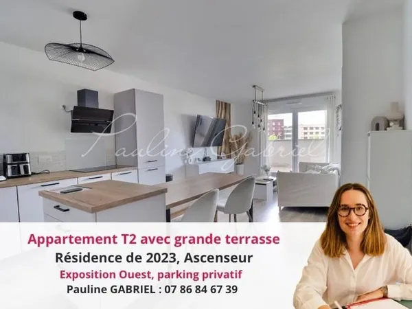 Appartement 2 pièces 44 m²