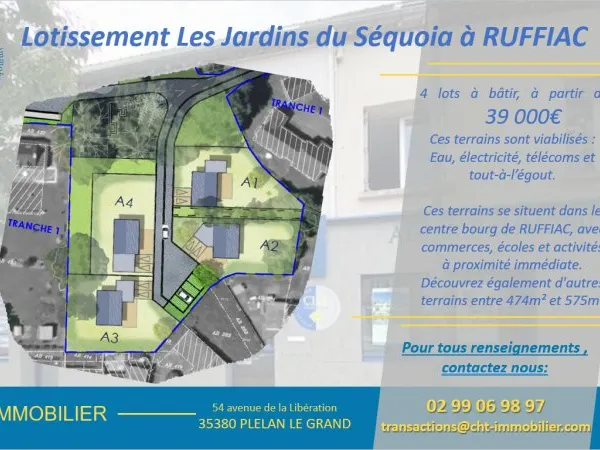 Terrain en individuel 474 m²