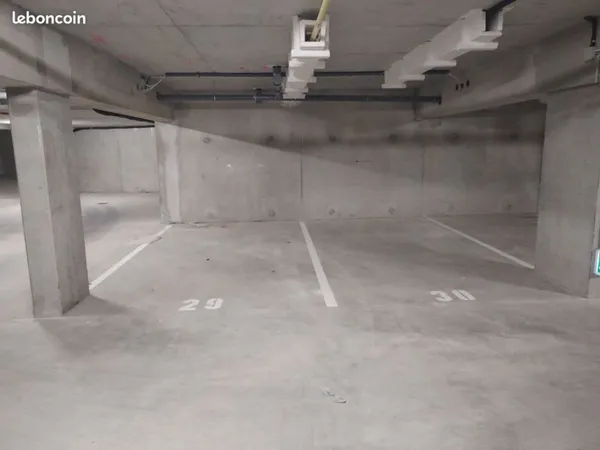 Places de parking couvert
