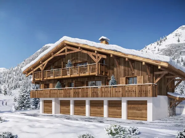 Chalet neuf de 6 appartements