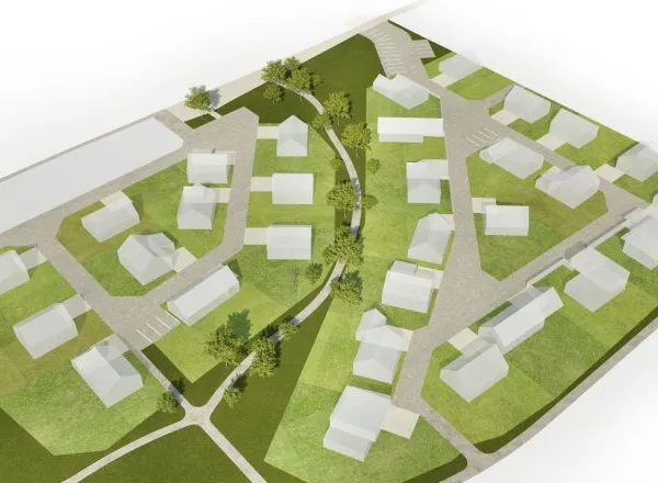 Terrain 382 m²