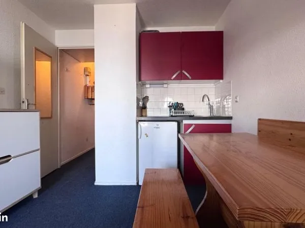 Studio 1 pièce 17 m²