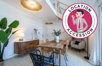 Location-Accession : maison T5 + garage + terrasse + jardin