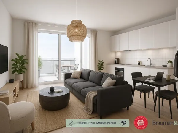 3 PIÈCES de 67m² + EXT(s) de 109m² + PKG(s)