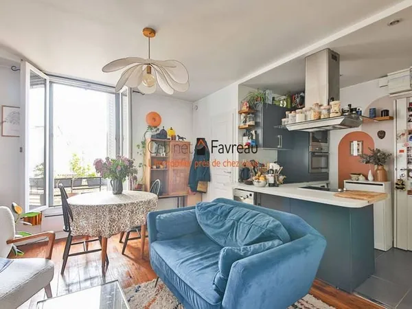 Appartement 2 pièces 36 m²