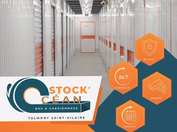 STOCK OCEAN - box et atelier à louer pour particuliers et professionnels - self stockage à Talmont s