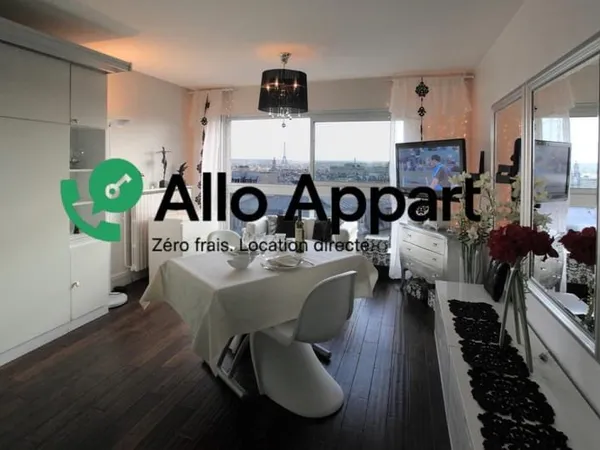 Studio meublé avec vue rare sur Paris et Tour Eiffel - 75009 Paris - 31 m²