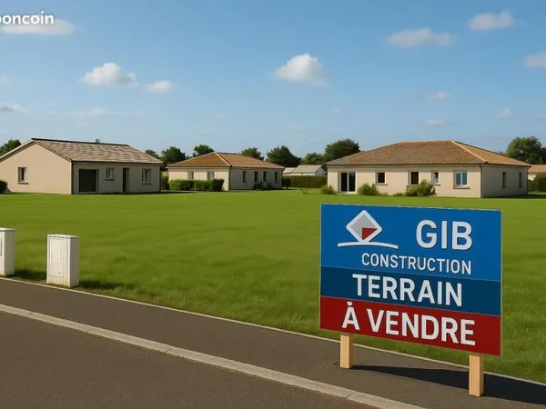 Terrain 380 m² Preignac