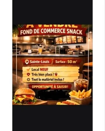 Fond commerce snack