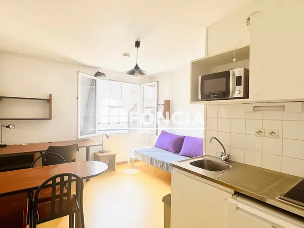Appartement meublé 19m² à louer 340 - SAINT ETIENNE 42000