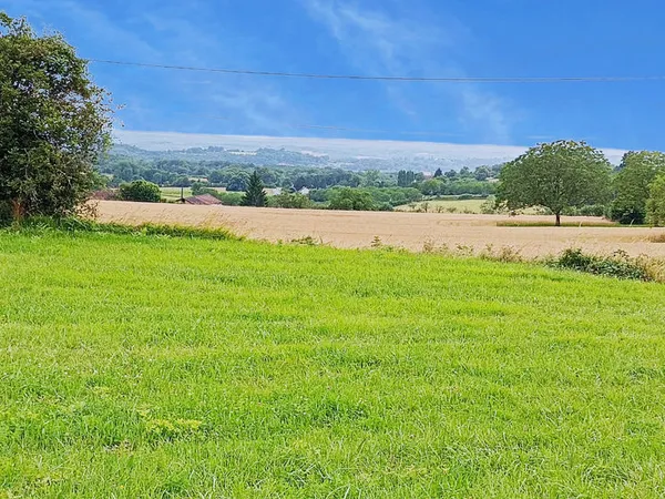 terrain plat et vue ouverte