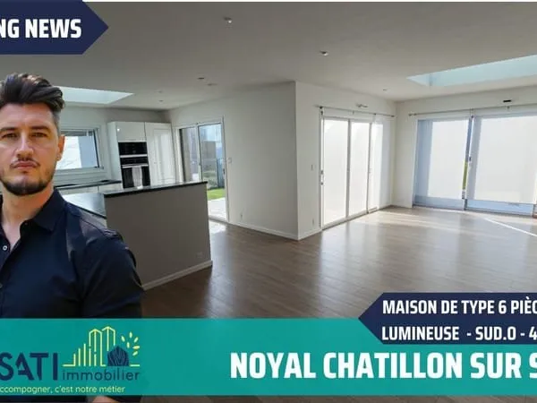 Maison CONTEMPORAINE - Type 7 pièces - 170m² - 4 chambres