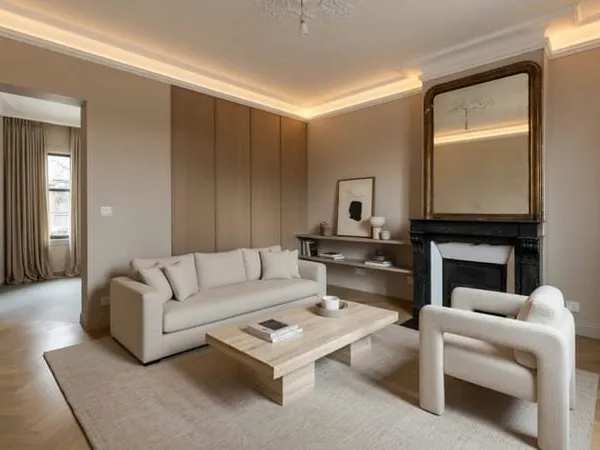 Levallois-Perret Mairie - Appartement 2 pièces rénové avec charme de l'ancien de 52.01m²