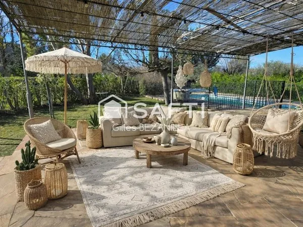 Villa 124m2 6P 5 chambres piscine 1650m2 Annexe