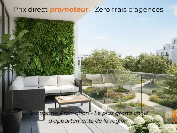 Appartement 2 pièces 40 m²