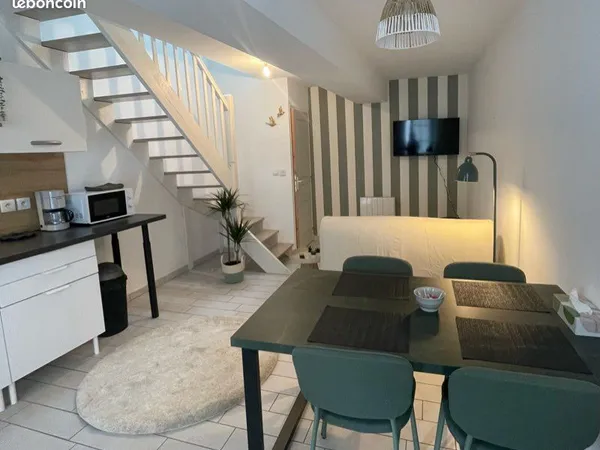 Maison meublée / T2 meublé à louer - Beaumont-sur-Sarthe