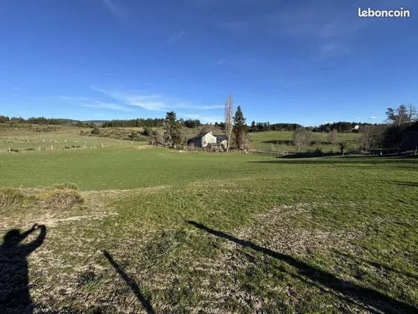 Vente | Terrain constructible | 3200 m² | Les Laubies | Expo Sud