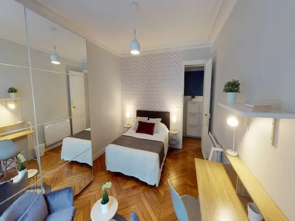 Confortable chambre individuelle