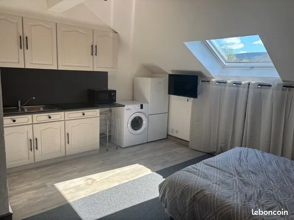 Studio rénové et entièrement meublé