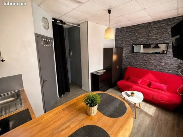 Studio meublé proche Valenciennes