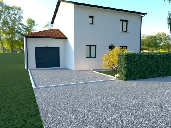 Terrain + maison 109 m²