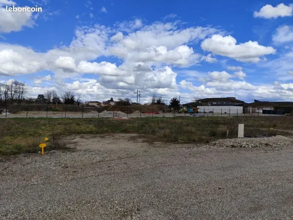 Terrain 525 m² Tignieu Jameyzieu