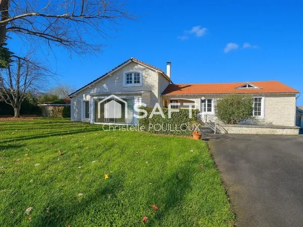 Maison, 3 chambres, jardin, 3 garages