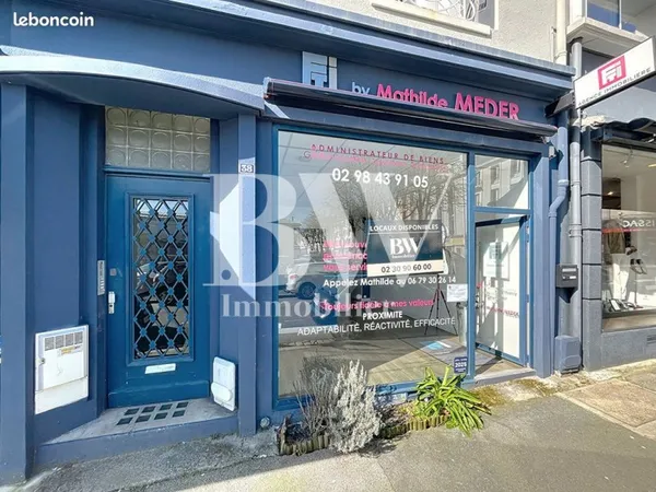 Local commercial 80 m² Brest