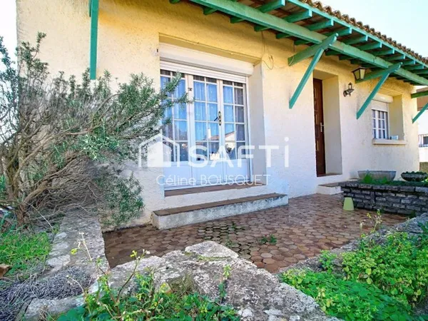 Maison 74 m2 sur terrain de 374 m2 sans mitoyenneté