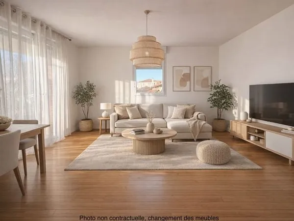 Appartement 3 pièces 60 m²