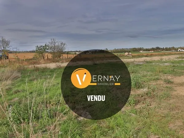 TERRAIN PLAT - 986 m2 viabilisé