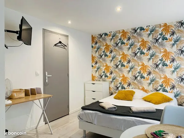 Studio chaleureux entièrement équipé à Valenciennes