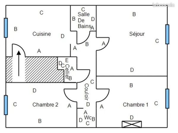 A vendre App 87m² déjà loué - Rentabilité élevée - Idéal investisseur - Faibles charges