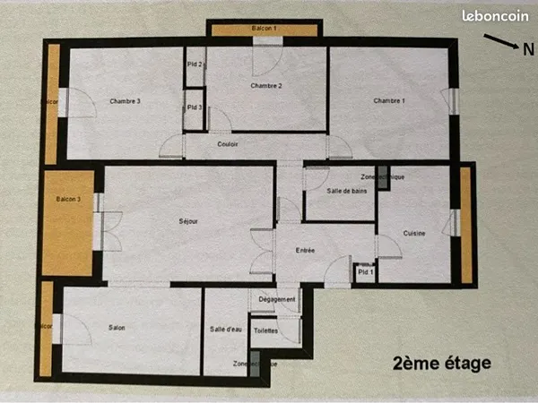 Grand appartement centre-ville