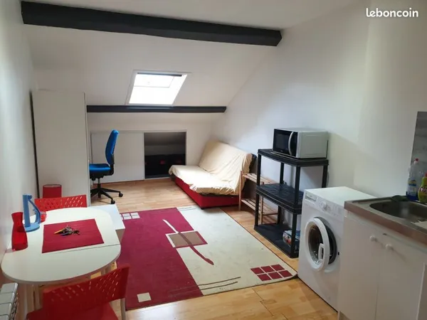 Studio meublé tout inclus entre IUT, gare, IFSI, et hôpital